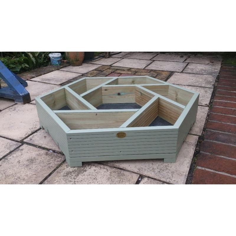 Calvert & Lowe Herb wheel painted in country garden green