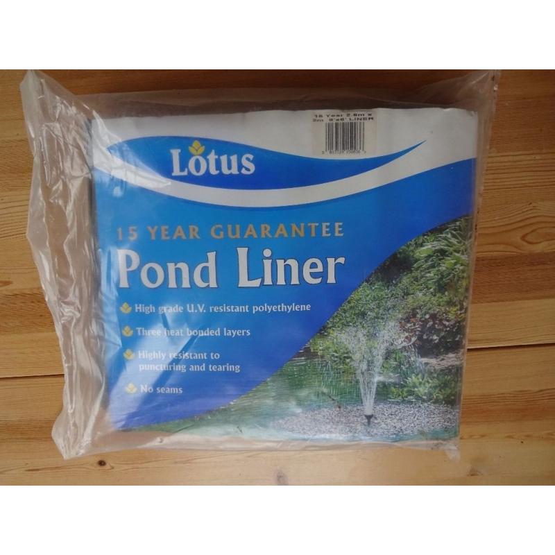 Pond Liner - new.