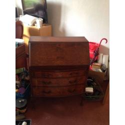 Antique drawing desk
