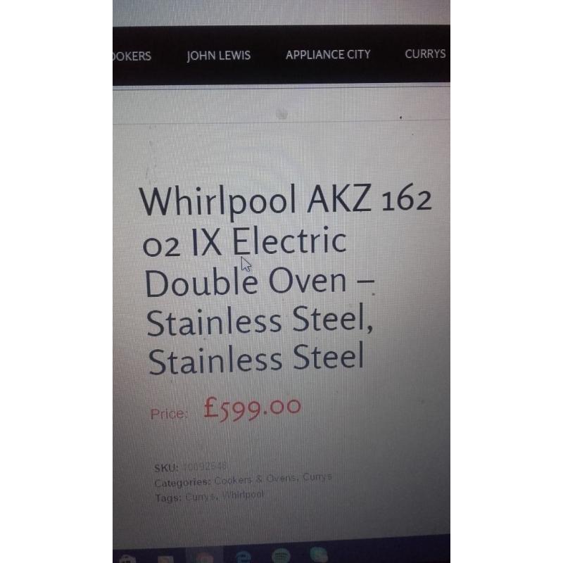 New oven for sale. Genuine reason