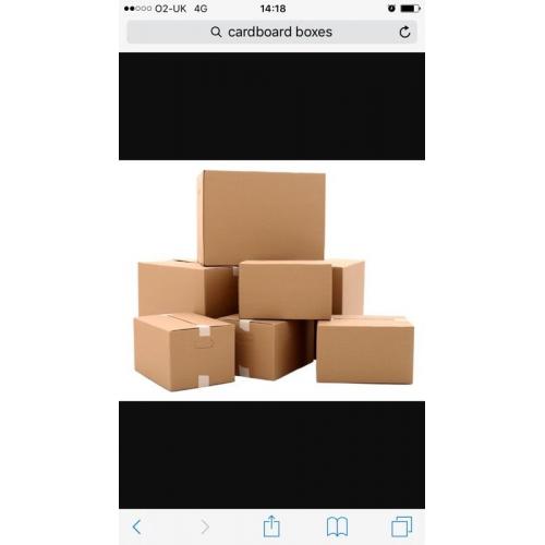 Free cardboard boxes