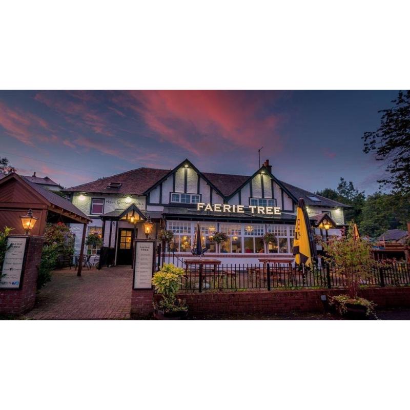 Faerie Tree Inn, Aberfoyle.....Hot Stone Cooking...Full Gluten Free Menu...exciting opportunity