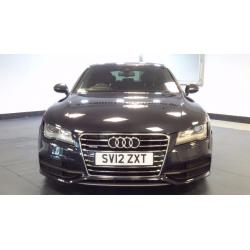 2012 12 AUDI A7 3.0 S LINE TDI QUATTRO AUTO BLUE 1 OWNER(PART EX WELCOME)***FINANCE AVAILABLE*