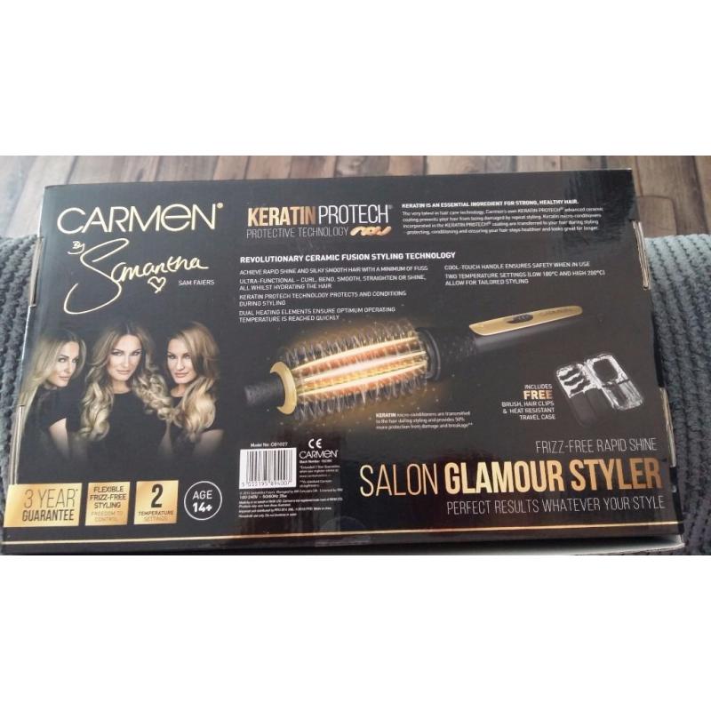 HAIR STYLER CURLS STRAIGHTENS WAVES ETC Samantha salon glamour styler