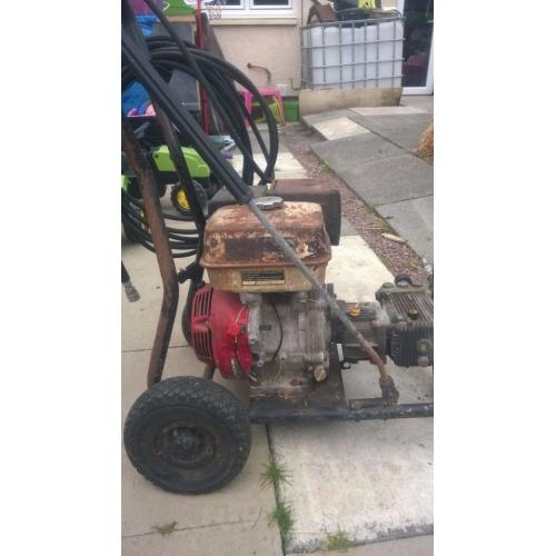 Honda petrol pressure washer
