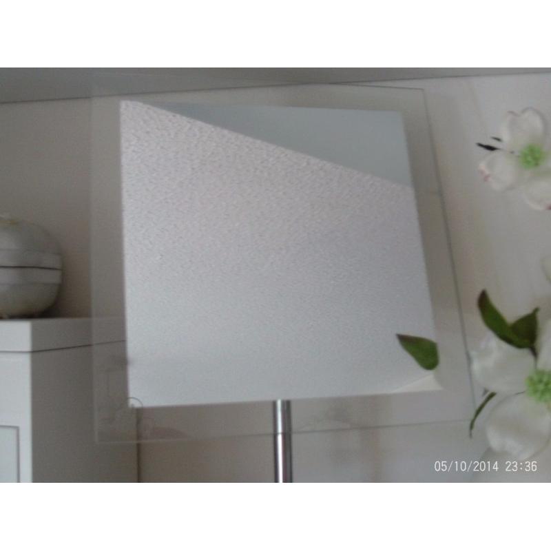 adjustable table mirror , 25 cm tall 18cm square