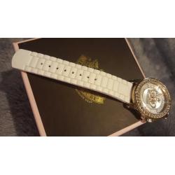 Juicy Couture Jelly Strap Gold Watch