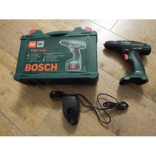 Bosch PSR 1440 (body only) + charger and box