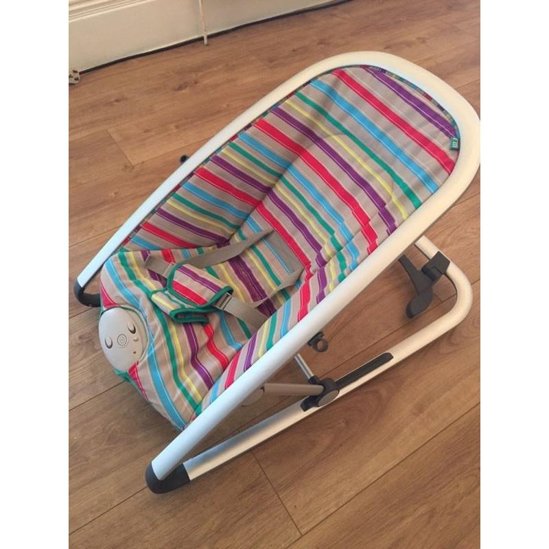 Folding baby rocking chair