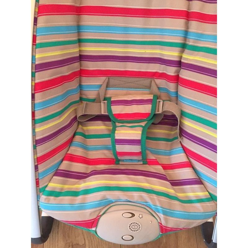 Folding baby rocking chair