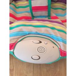 Folding baby rocking chair