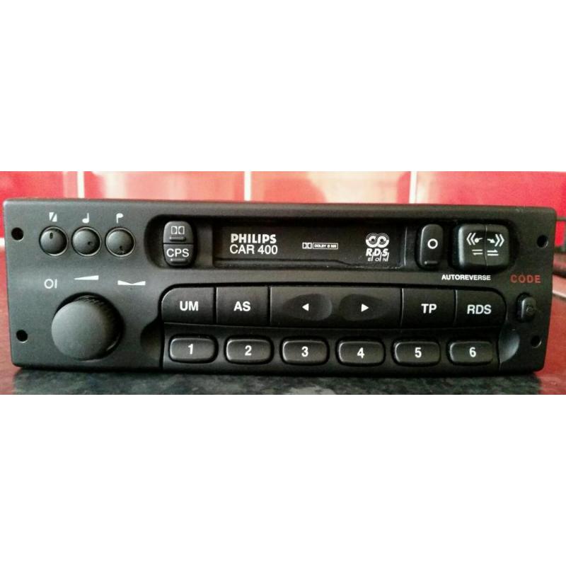 Vauxhall cassette radio
