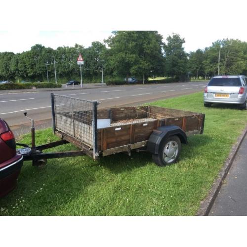 LARGE SIZE TRAILER READY FOR WORK