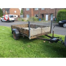 LARGE SIZE TRAILER READY FOR WORK
