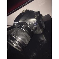 Canon 550D 18-55mm lens + 50mm lens
