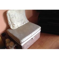 Sofas and footstool clean good condition