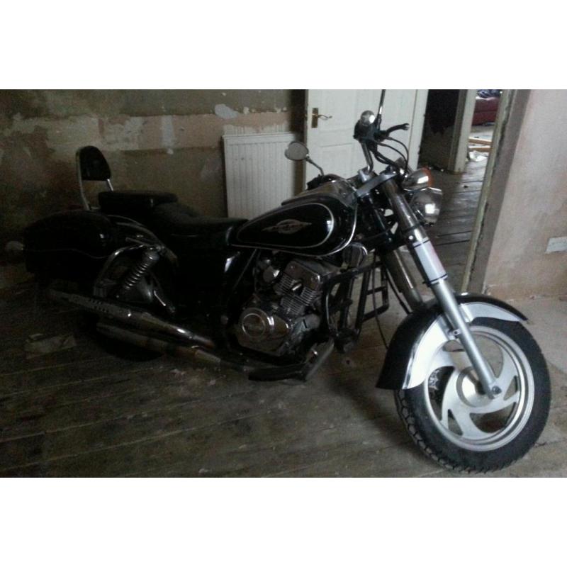 Jin lun 125cc motorbike, beautiful big bike