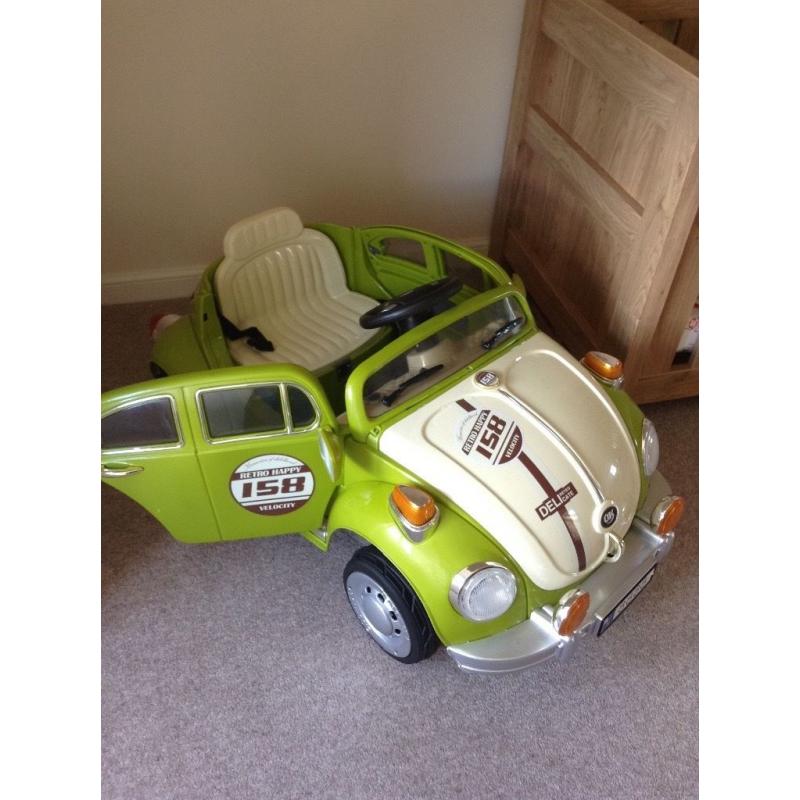 Kids electric beetle car (comes with remote control)