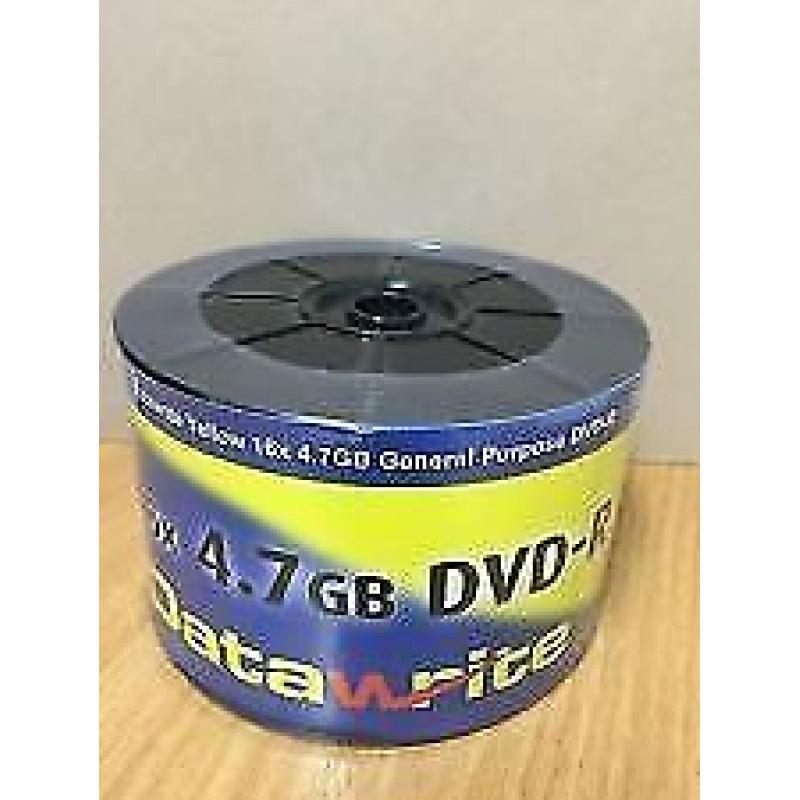 Datawrite DVD-R 16x Full Face White Printable 50 Pack