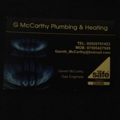 G McCarthy Plumbing & Heating