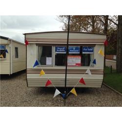 Static caravan for sale 2001 at Waterside at St Lawrence Bay, Nr Maldon, Essex