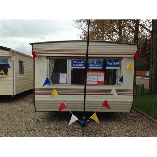 Static caravan for sale 2001 at Waterside at St Lawrence Bay, Nr Maldon, Essex