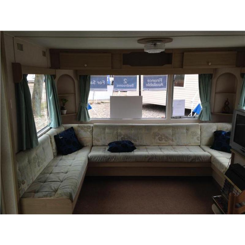 Static caravan for sale 2001 at Waterside at St Lawrence Bay, Nr Maldon, Essex