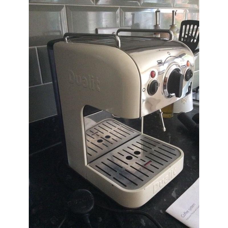Dualit coffee machine system