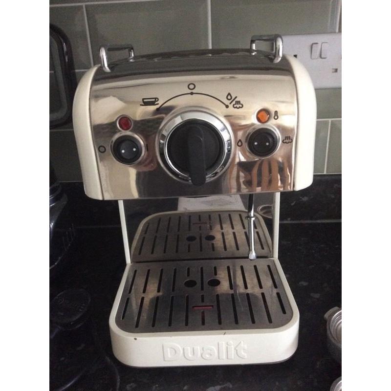 Dualit coffee machine system