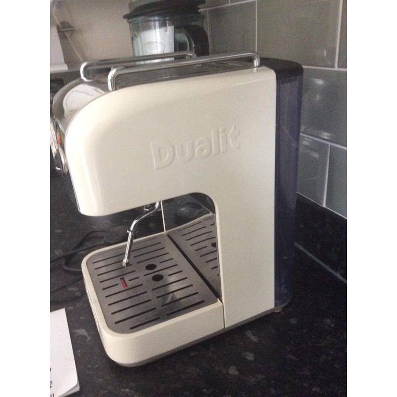 Dualit coffee machine system