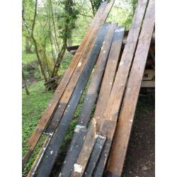 Reclaimed old pine victorian floorboards flooring shepherds hut?
