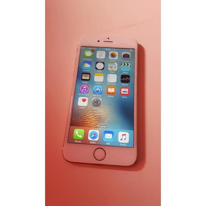 Apple iPhone 6 Gold unlocked to any sim 16gb new screen done swap for s6 edge