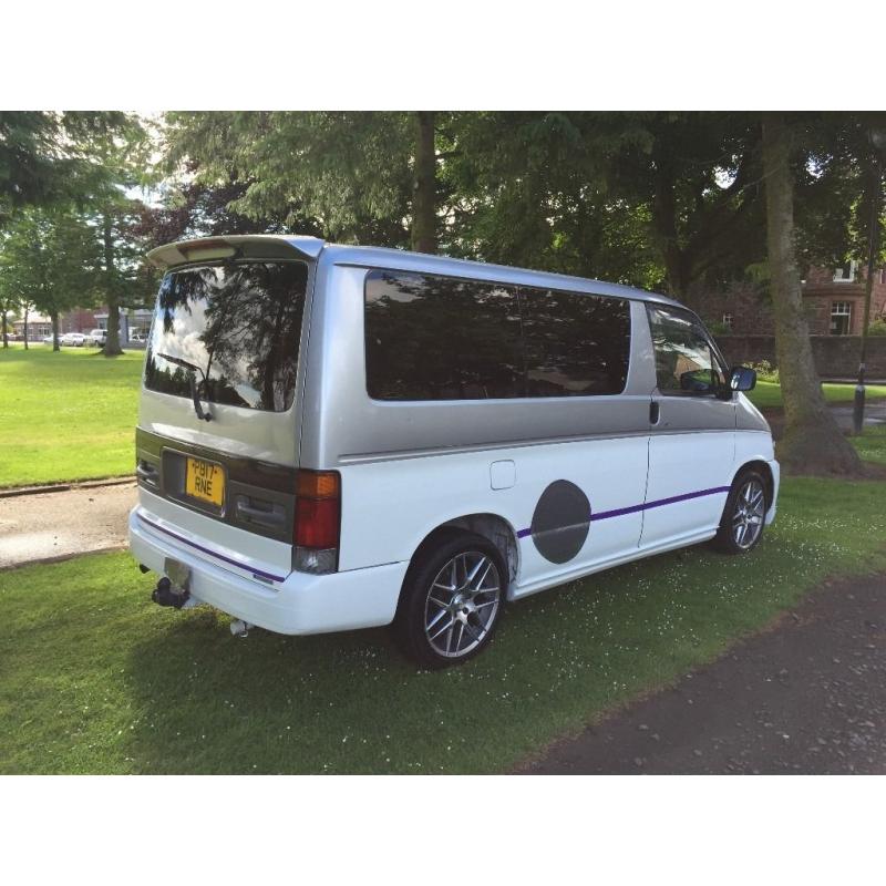 mazda bongo campervan one years mot