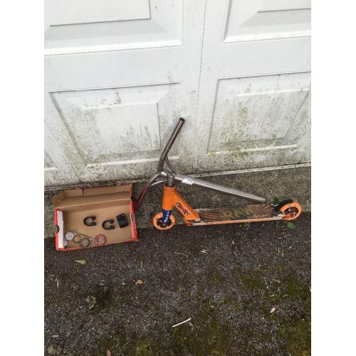 District stunt scooter and spare parts