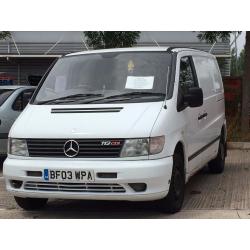 Mercedes-Benz VITO NO VAT !!! 112CDi, 120600mls Next MOT due 09/01/2017, 2 Keys, V5, Ready to Work.