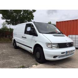 Mercedes-Benz VITO NO VAT !!! 112CDi, 120600mls Next MOT due 09/01/2017, 2 Keys, V5, Ready to Work.