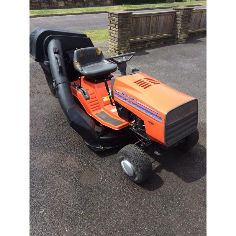 Husqvarna LR120 petrol ride on lawn mower
