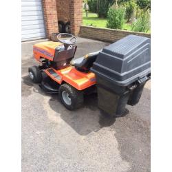 Husqvarna LR120 petrol ride on lawn mower