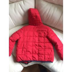 Boys Fat Face quilted jacket 4-5 years