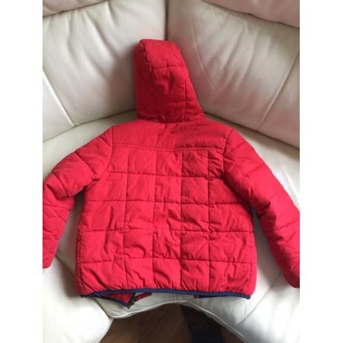 Boys Fat Face quilted jacket 4-5 years