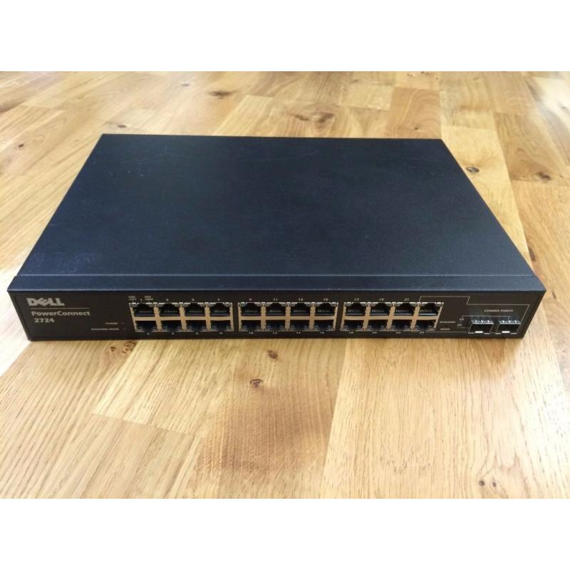 Dell Powerconnect 2724 24 port Network Switch