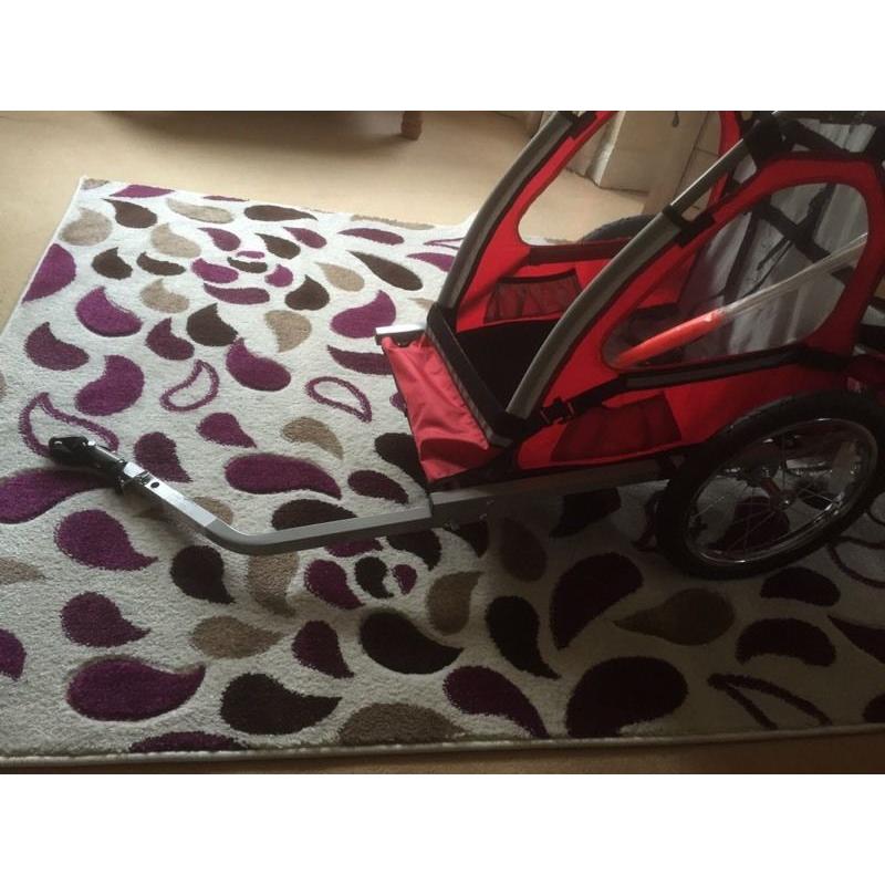Bike Tag a long/bike trailer seat with harness brand new never used