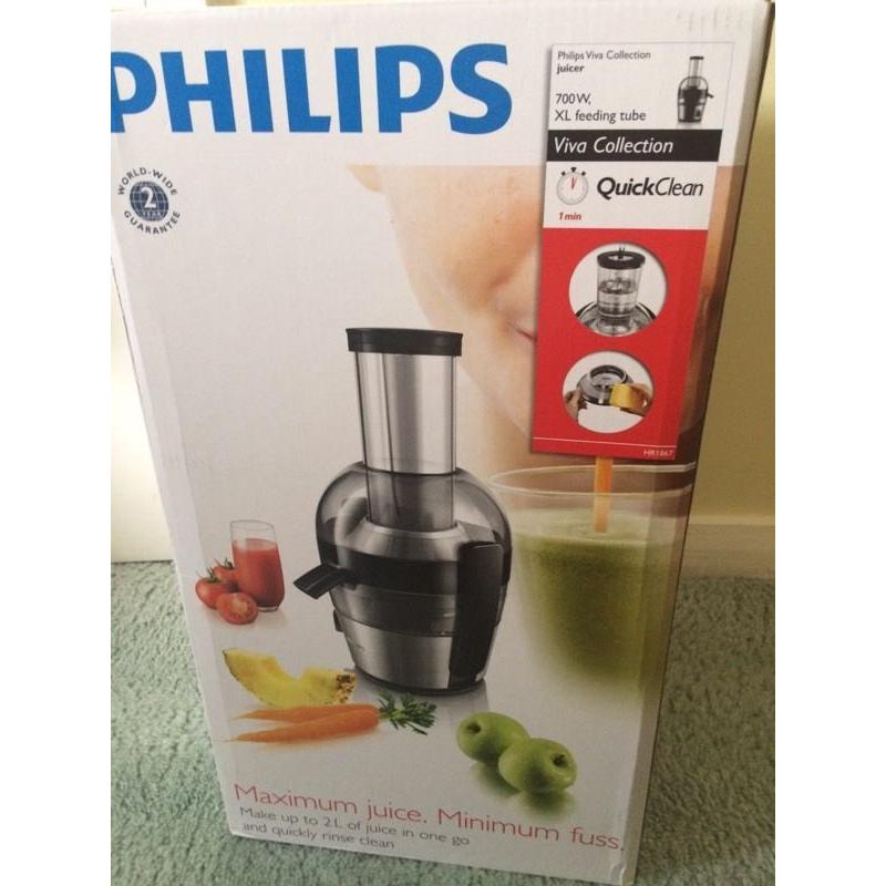 New Phillips Juicer