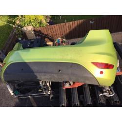 Fiesta rear bumper removed from 2009