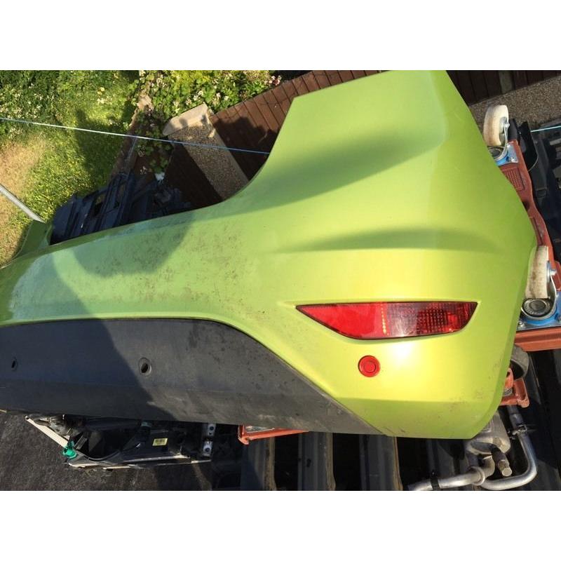 Fiesta rear bumper removed from 2009