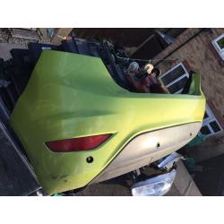 Fiesta rear bumper removed from 2009