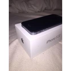 APPLE IPHONE 5S - 32GB - SPACE GREY - ( UNLOCKED ) - IN MINT CONDITION