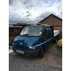 Ford transit 135 crew cab pick up