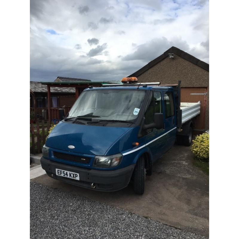 Ford transit 135 crew cab pick up