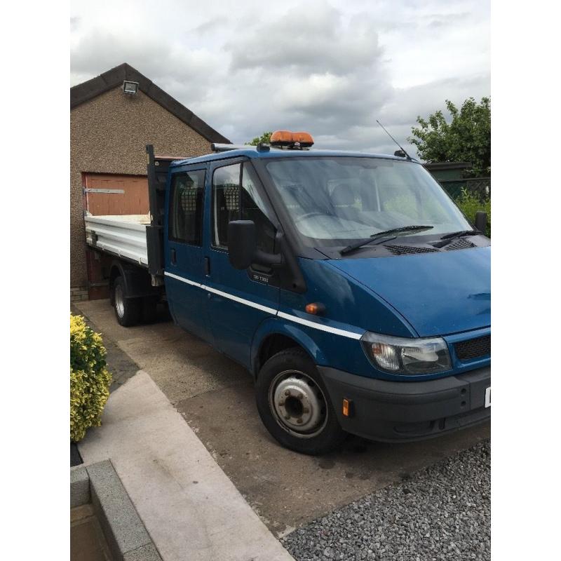 Ford transit 135 crew cab pick up